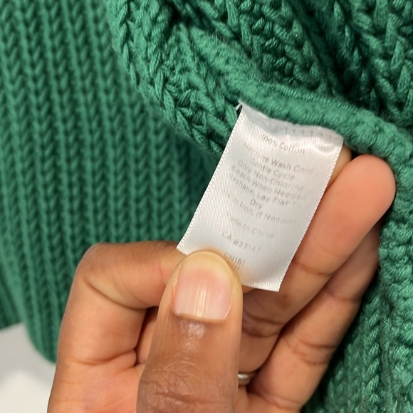 Talbots Green Sweater - Picture 3 of 3